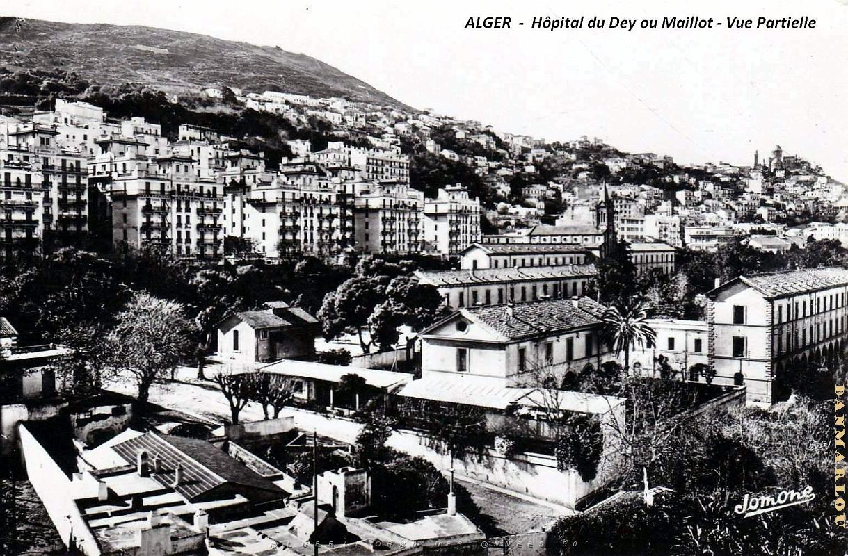 Alger - Hopital du Dey ou Maillot - Vue Partielle.jpg